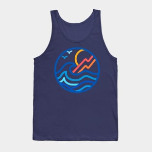 Ride the wave Tank Top